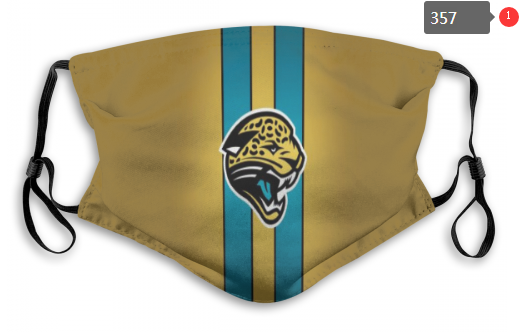 NFL Jacksonville Jaguars #3 Dust mask with filter->nfl dust mask->Sports Accessory